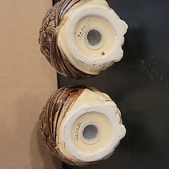 Vintage Owl Creamer, Sugar Jar, Salt & Pepper Shaker Set - Picture 15 of 16